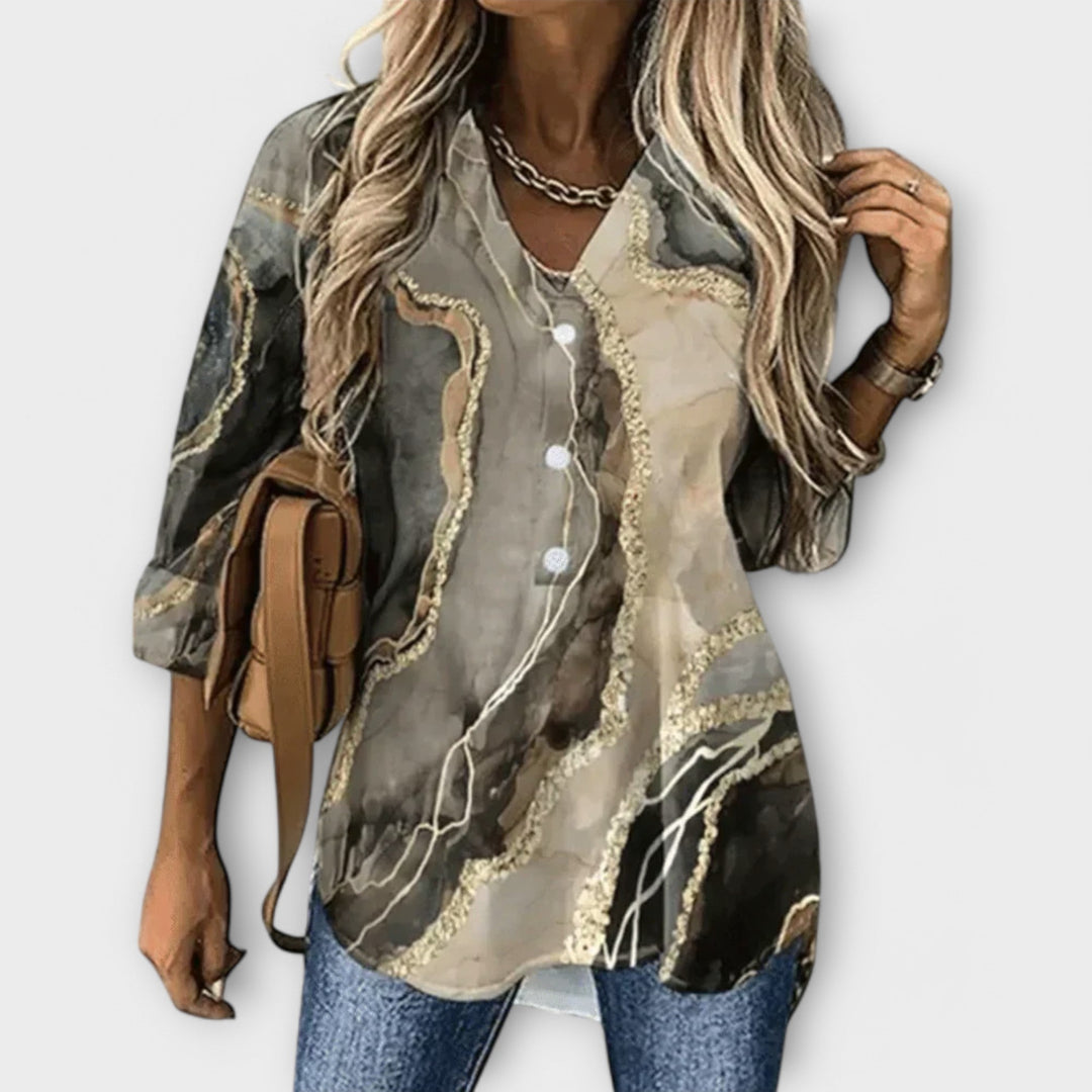 Élégance et Unicité dans une Blouse pour Femmes