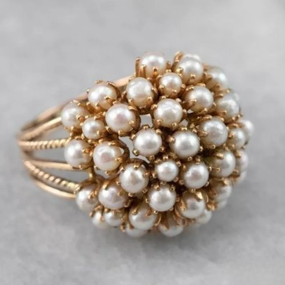 Bague Perle Intégrée