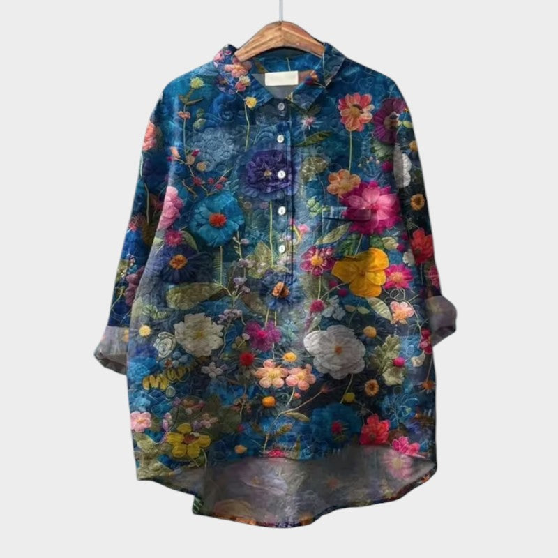 Brigitte | Blouse Premium avec Dentelle