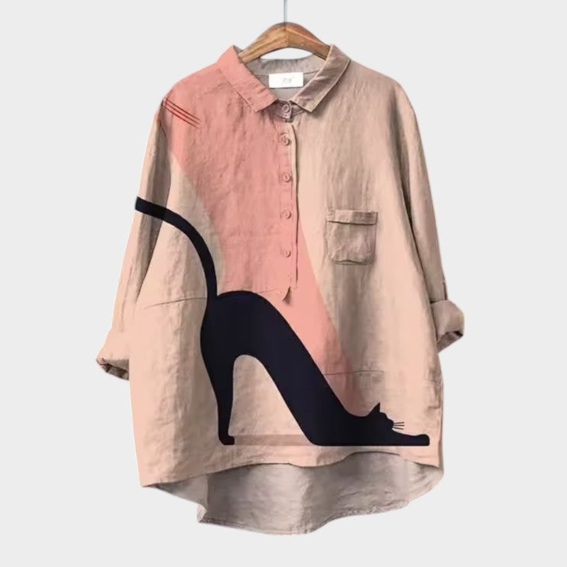 Josefine | Blouse Fait Main avec Dentelle