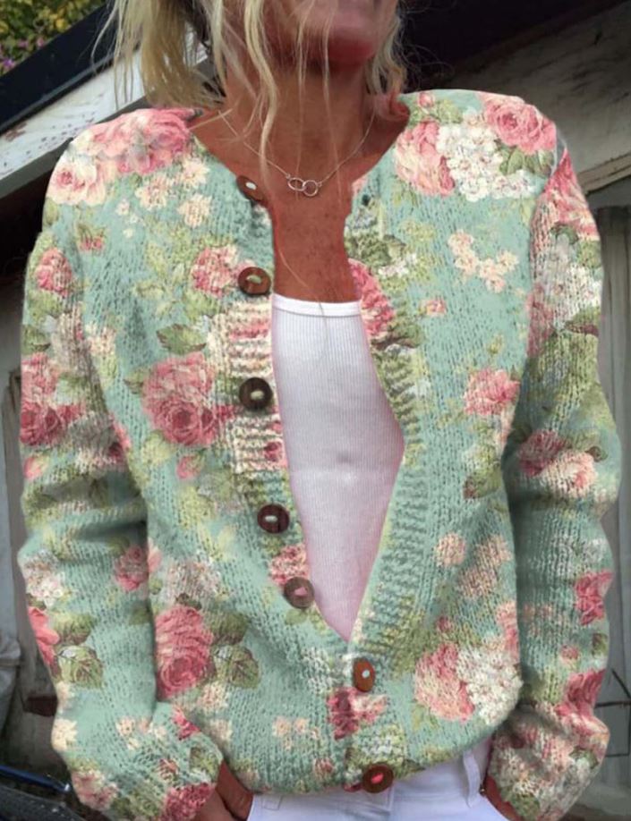 Merryn | cardigan à imprimé floral