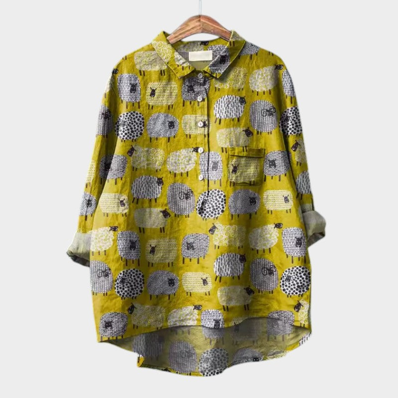 Gunna | Blouse Premium avec Finitions en Dentelle