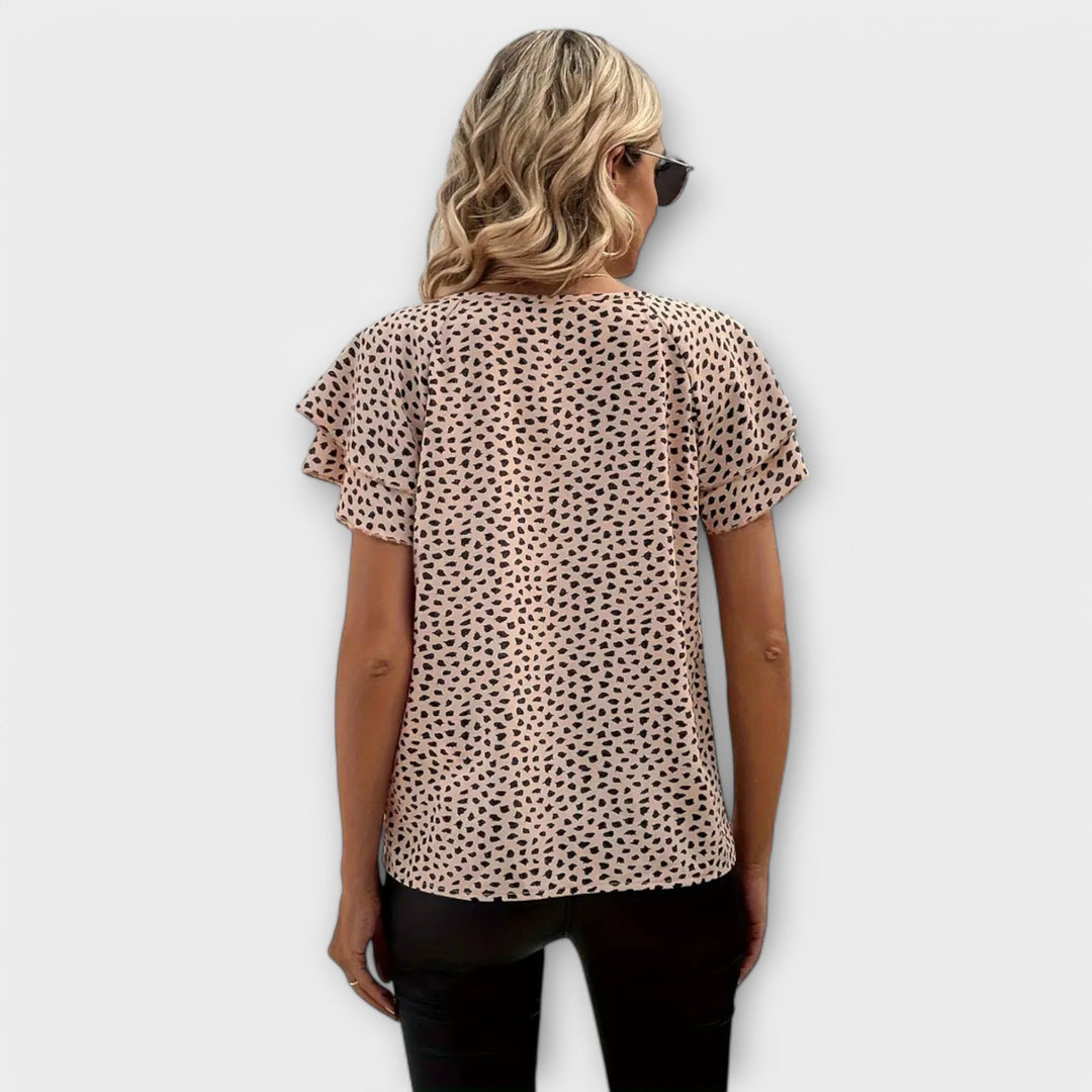 Blouse Imprimée Intégralement