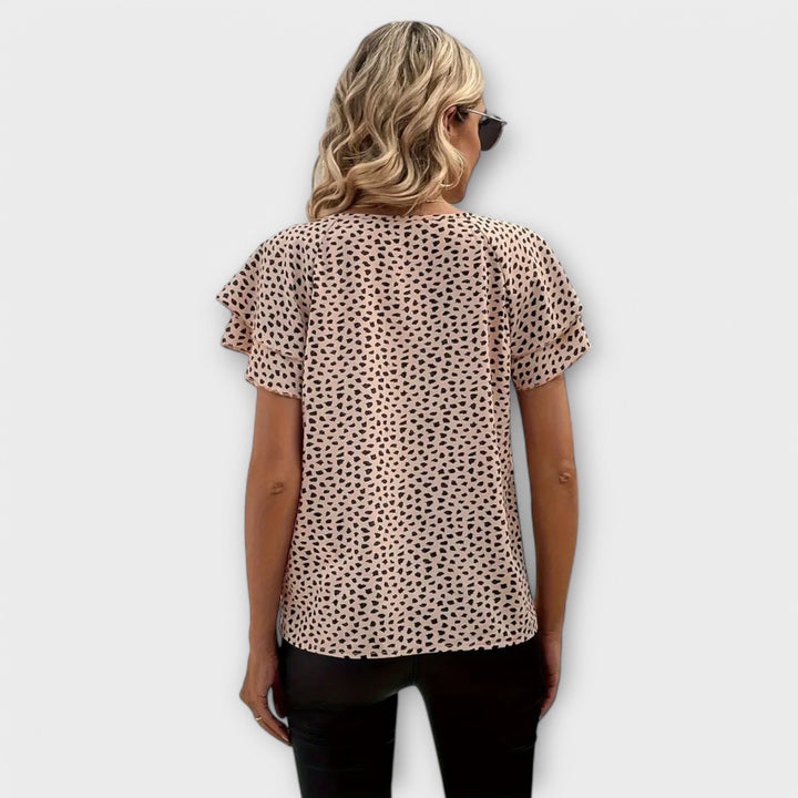 Blouse Imprimée Intégralement