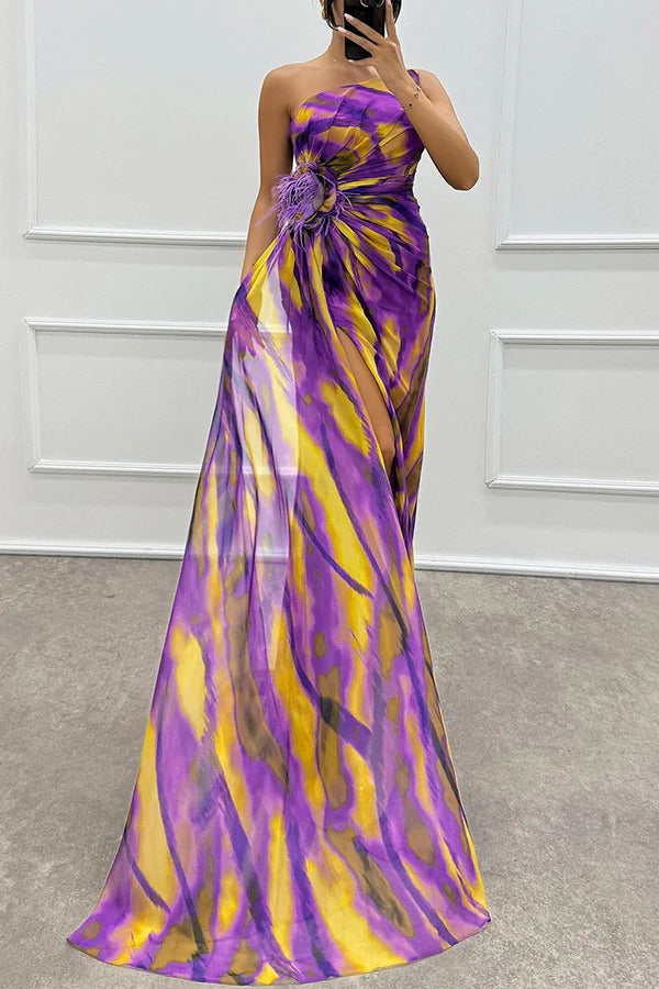 Elena | Robe Maxi Vibrante