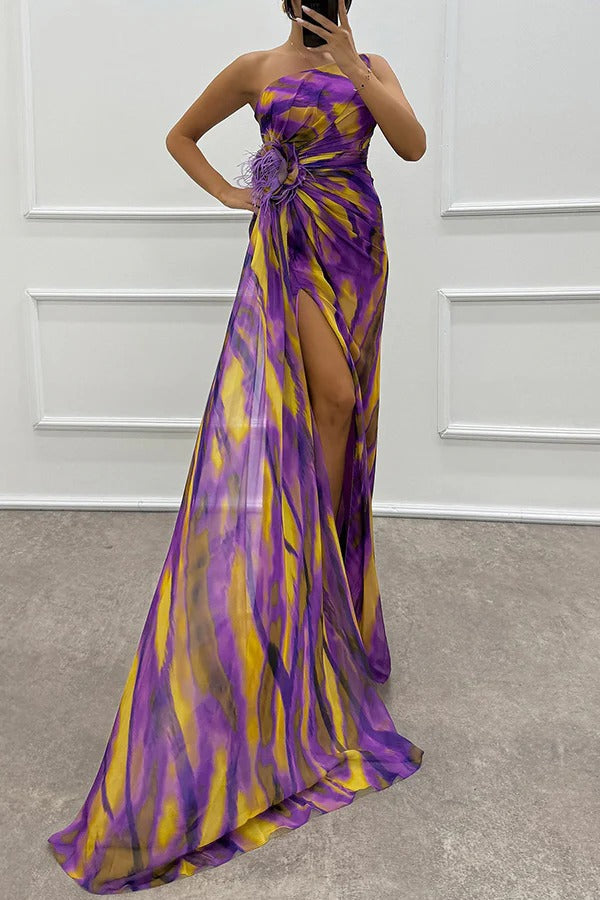 Elena | Robe Maxi Vibrante