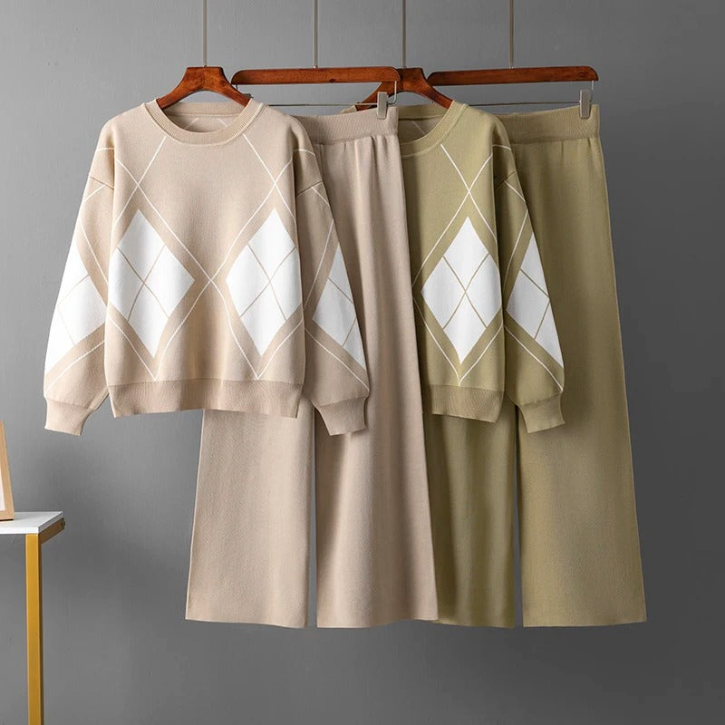 Lily™ - Ensemble de Pulls Douillets à Deux Pièces