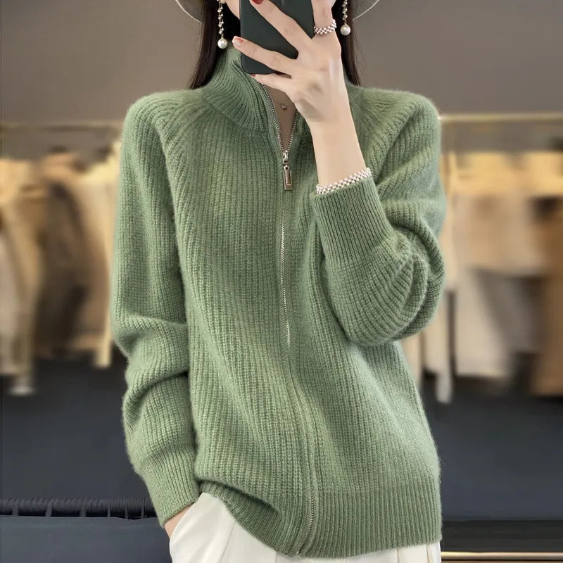 Charlotte™ - Cardigan Zippé