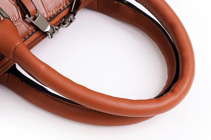 Palmer - Ensemble de sacs à main en cuir crocodile de 4 pièces