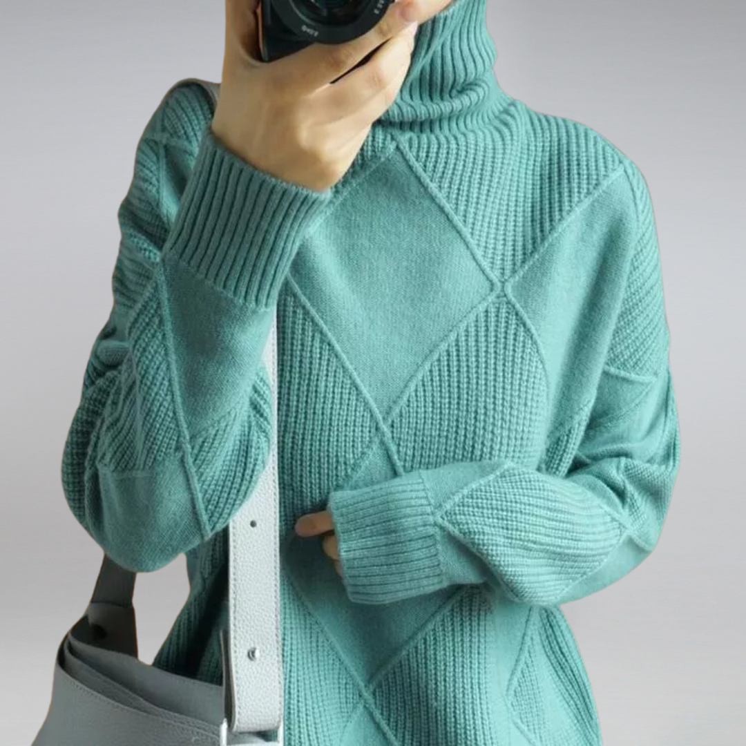 Chloe - Pull-over en maille d'hiver douillette