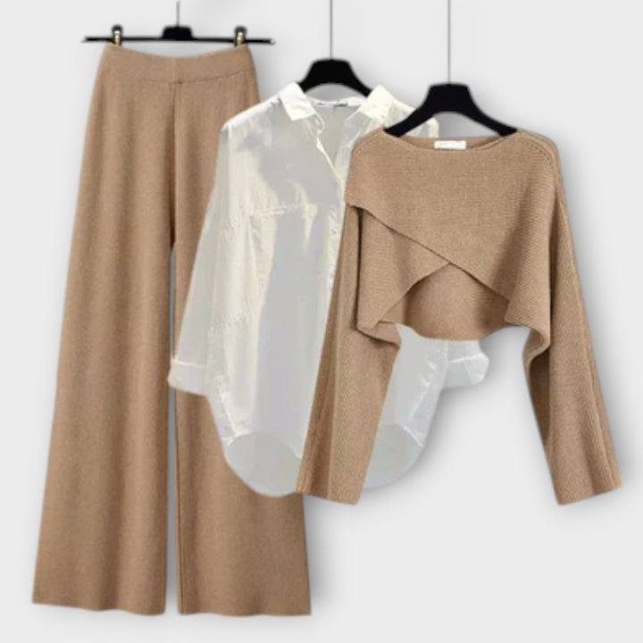 Ensemble Confortable en Trois Pièces