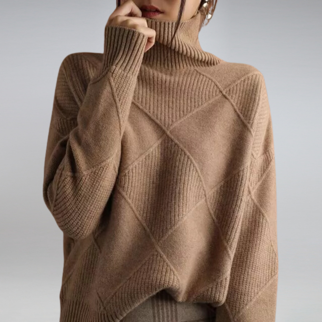 Chloe - Pull-over en maille d'hiver douillette