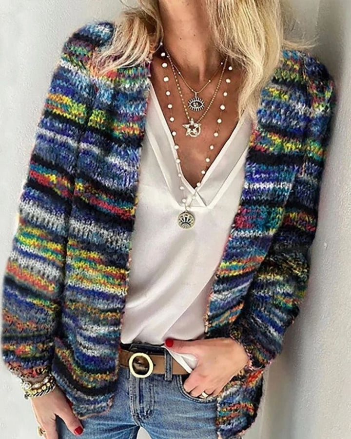 Sarai - Cardigan veste en faux pull