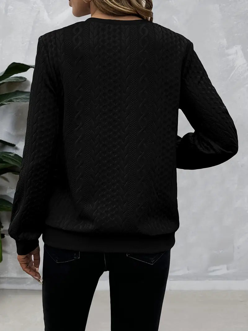 Zoe™ - Sweat à fermeture éclair chic alliant confort et style