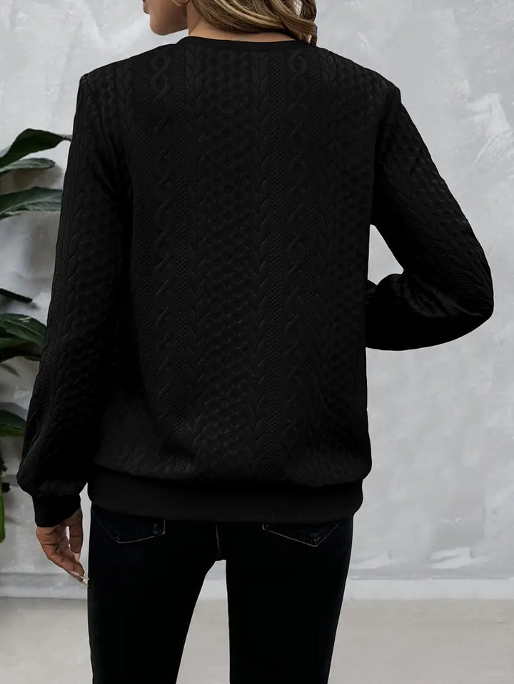 Zoe™ - Sweat à fermeture éclair chic alliant confort et style