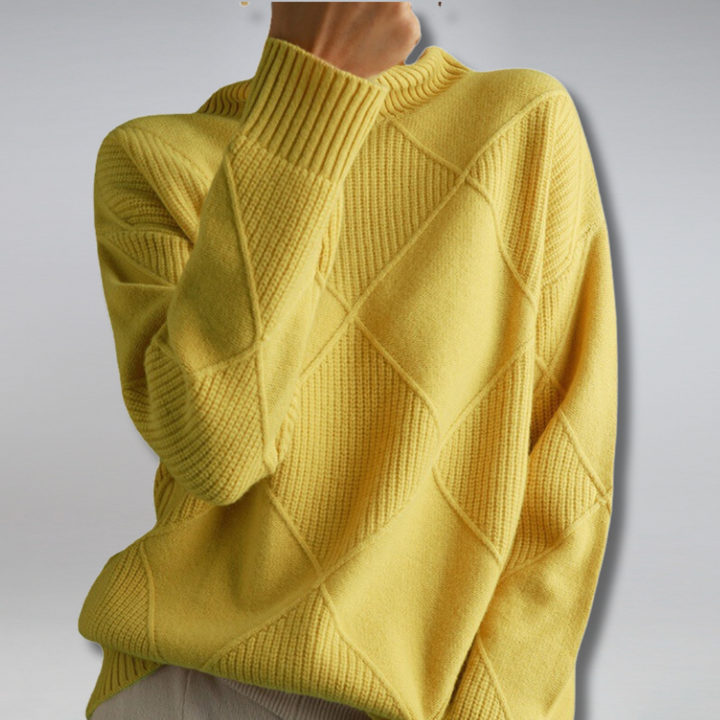 Chloe - Pull-over en maille d'hiver douillette