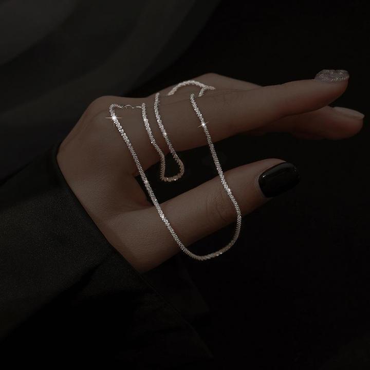 Ensemble de Colliers Argent Star Light