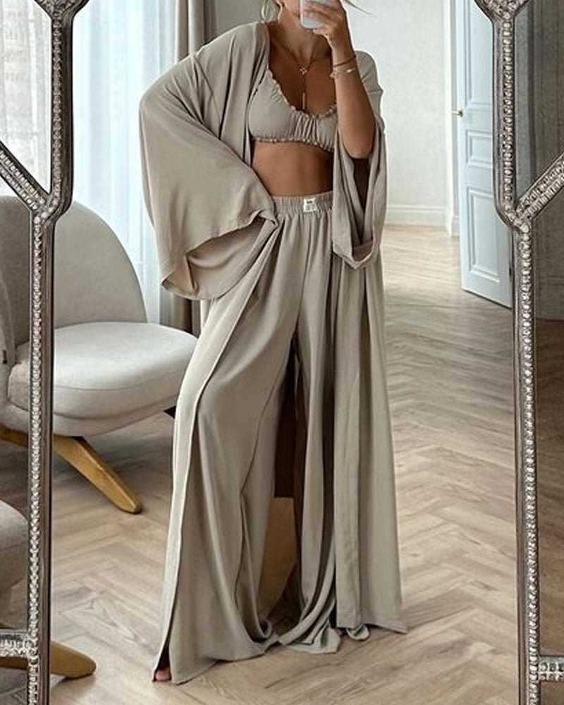 Iana | Cardigan Chic Décontracté 2-Pièces