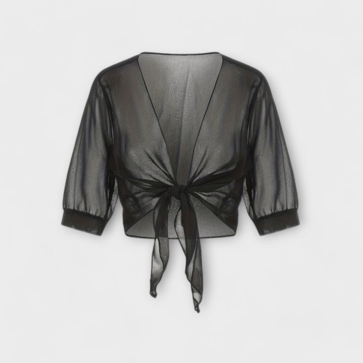 Blouse à Devant Ouvert