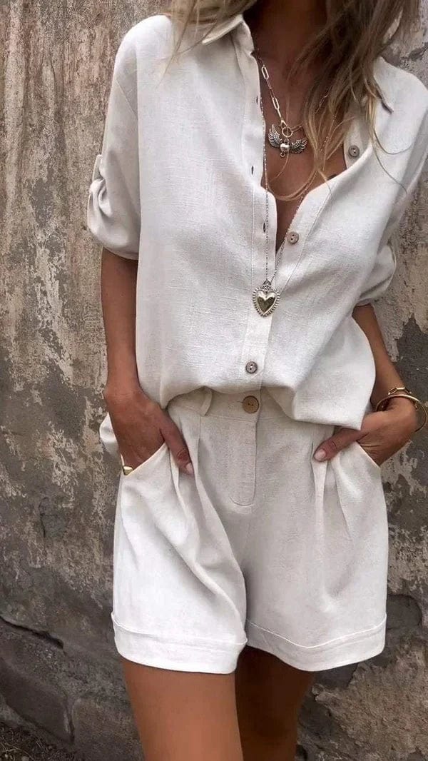 Auriana | Ensemble en Lin Luxe Breeze