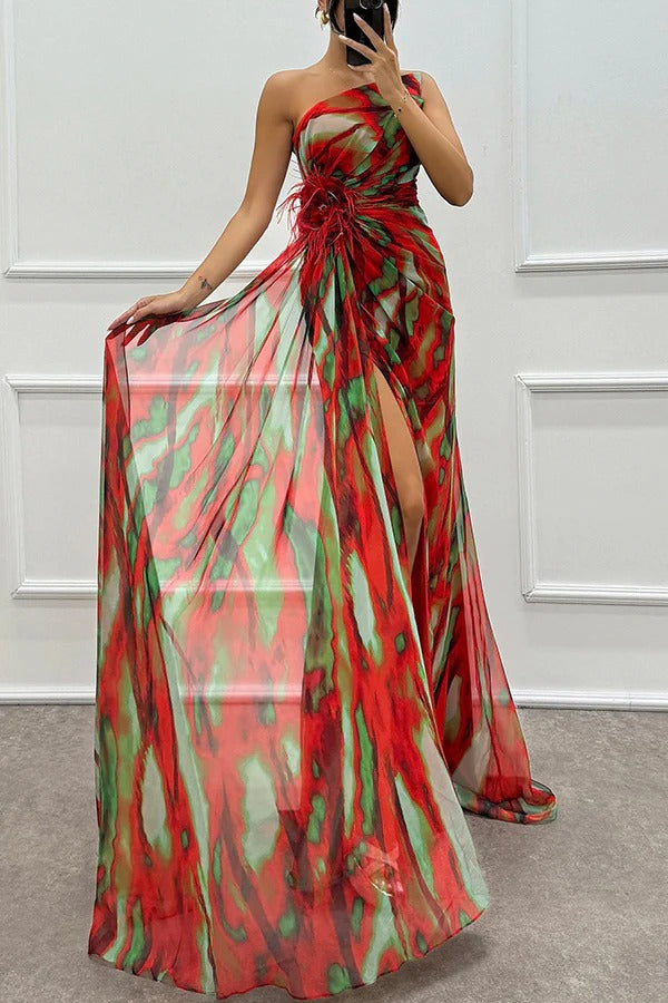 Elena | Robe Maxi Vibrante