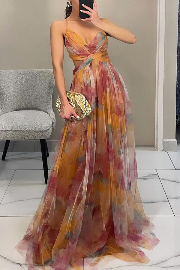 Esme – Robe imprimée fluide