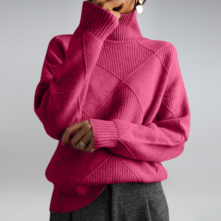 Chloe - Pull-over en maille d'hiver douillette