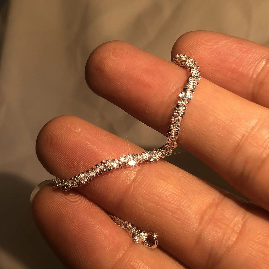 Bracelet Argenté Brillant