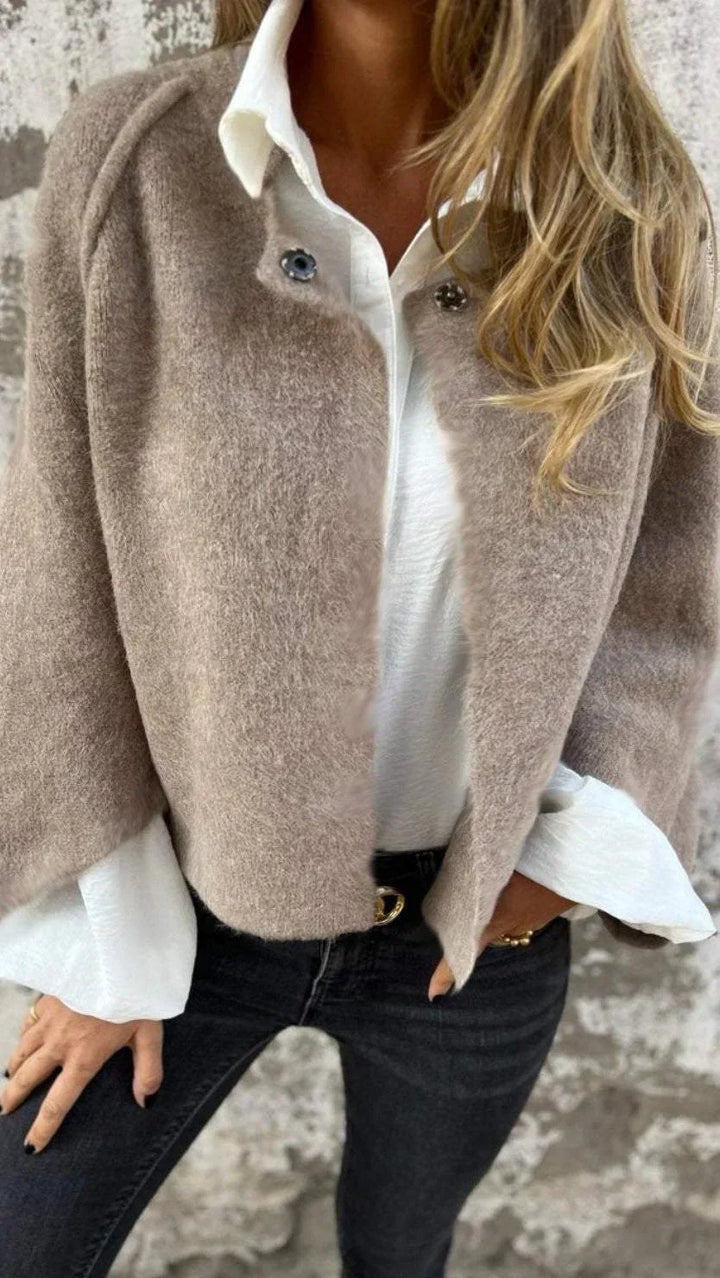 Amelia | Manteau intemporel à col rond