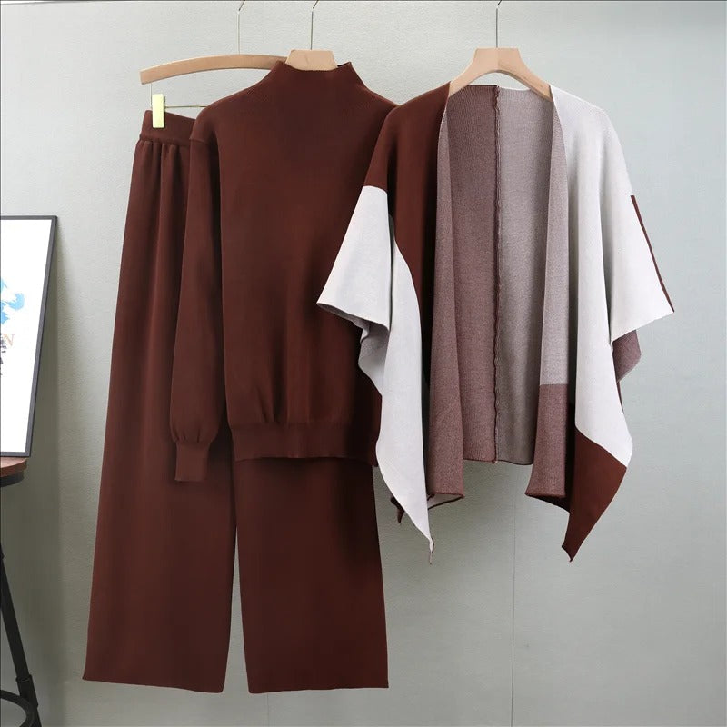 Alyssa™ - Élégant Ensemble Trois Pièces