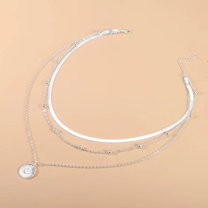 Collier Triple en Argent