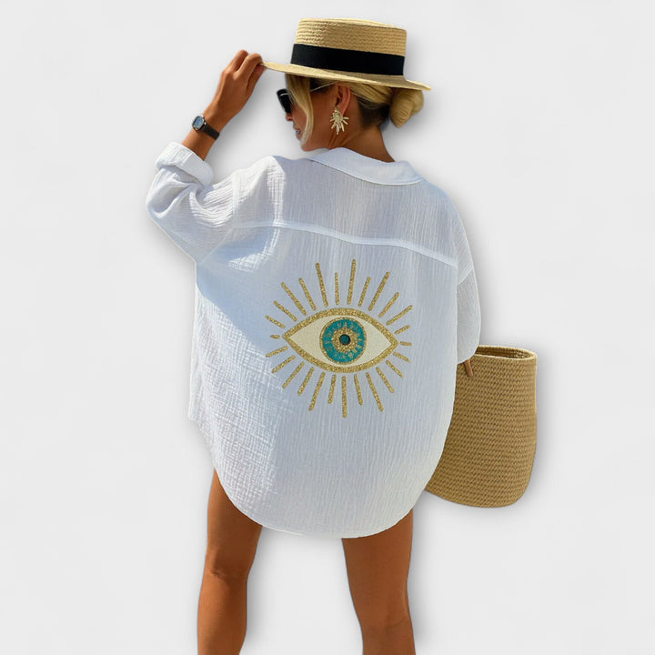 Annemiek - Blouse Décontractée Style Ibiza