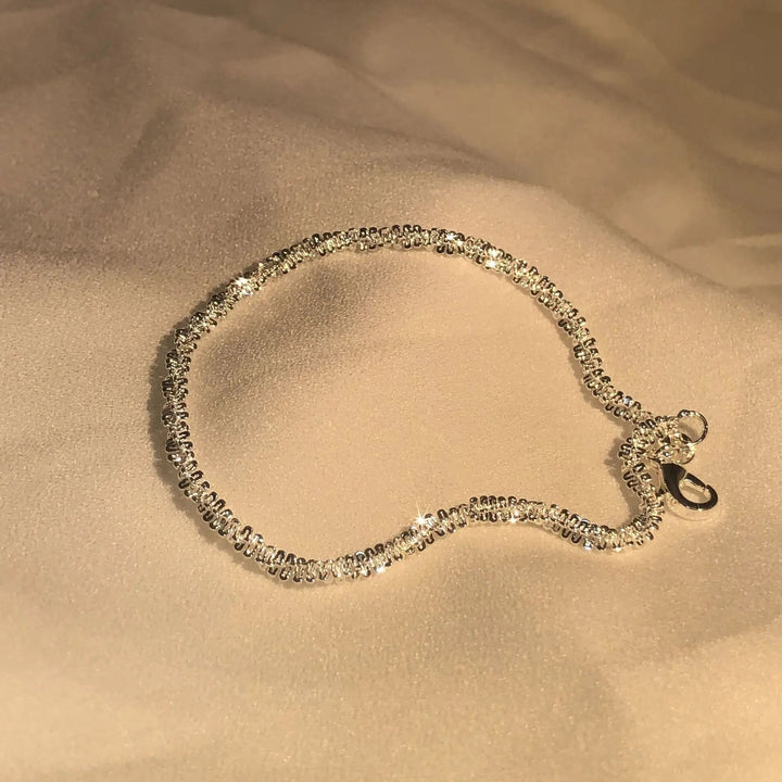Bracelet Argenté Brillant
