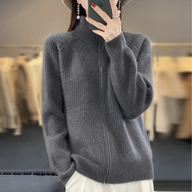 Charlotte™ - Cardigan Zippé