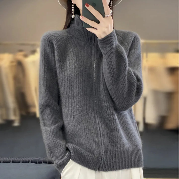 Charlotte™ - Cardigan Zippé