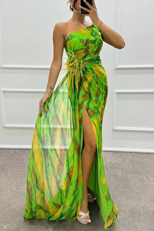 Elena | Robe Maxi Vibrante