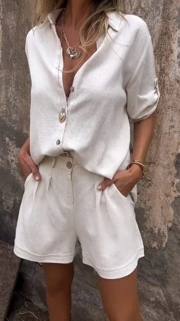 Auriana | Ensemble en Lin Luxe Breeze