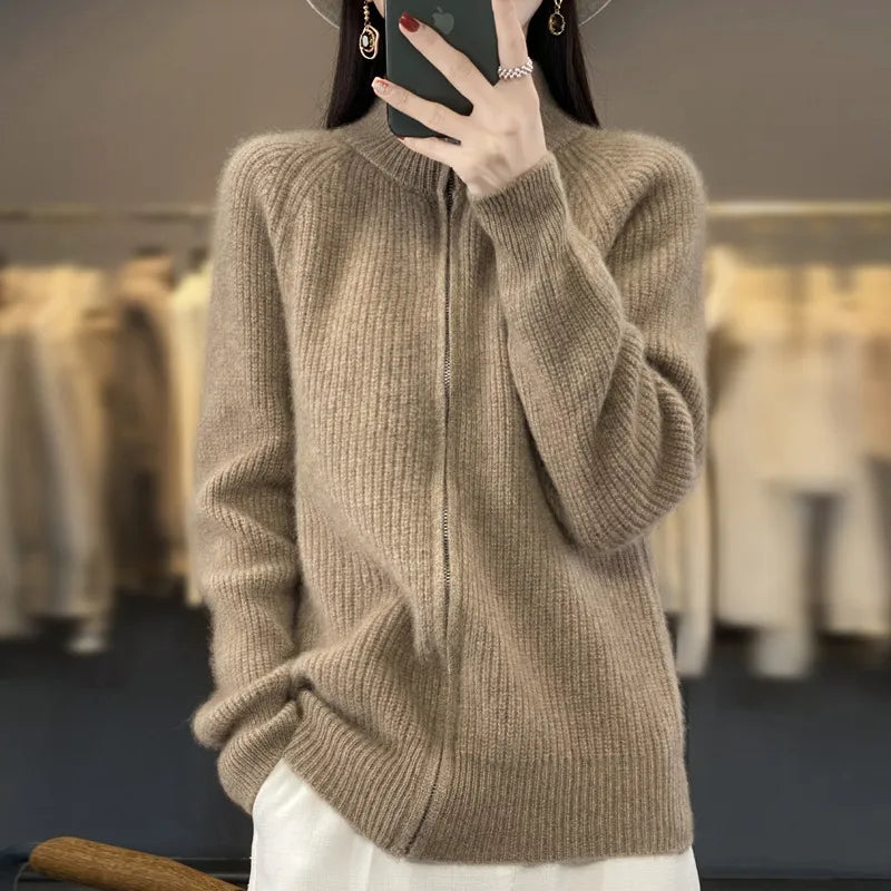 Charlotte™ - Cardigan Zippé
