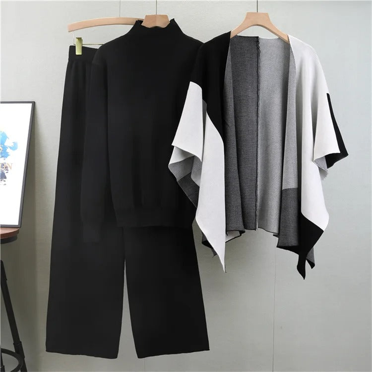 Alyssa™ - Élégant Ensemble Trois Pièces