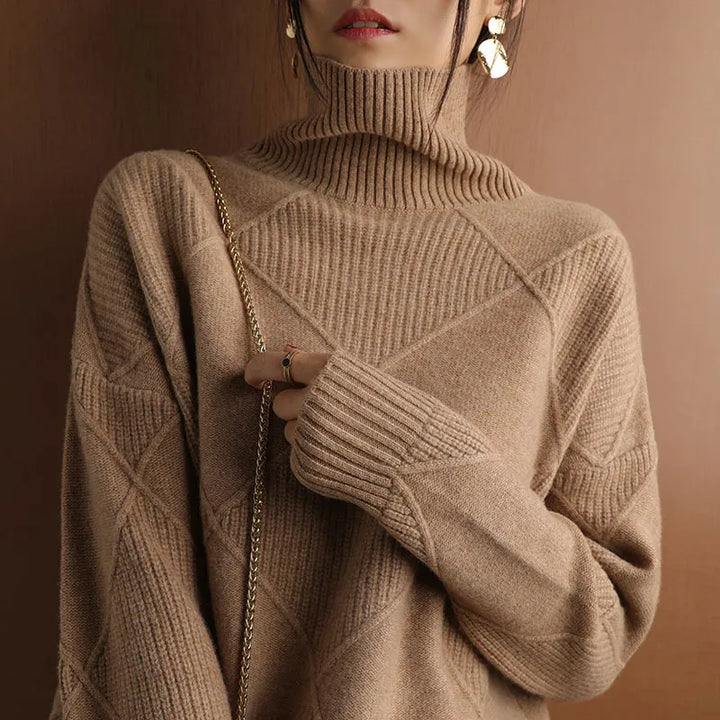 Zoe™ - Pull Col Roulé Doux et Confortable" can be rewritten as:

"Zoe™ - Doux et Confortable Pull à Col Roulé