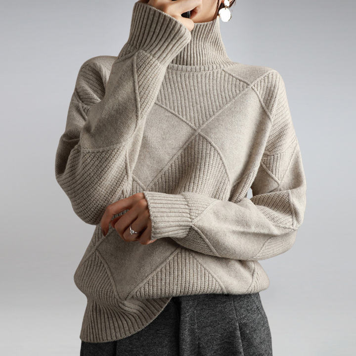 Chloe - Pull-over en maille d'hiver douillette