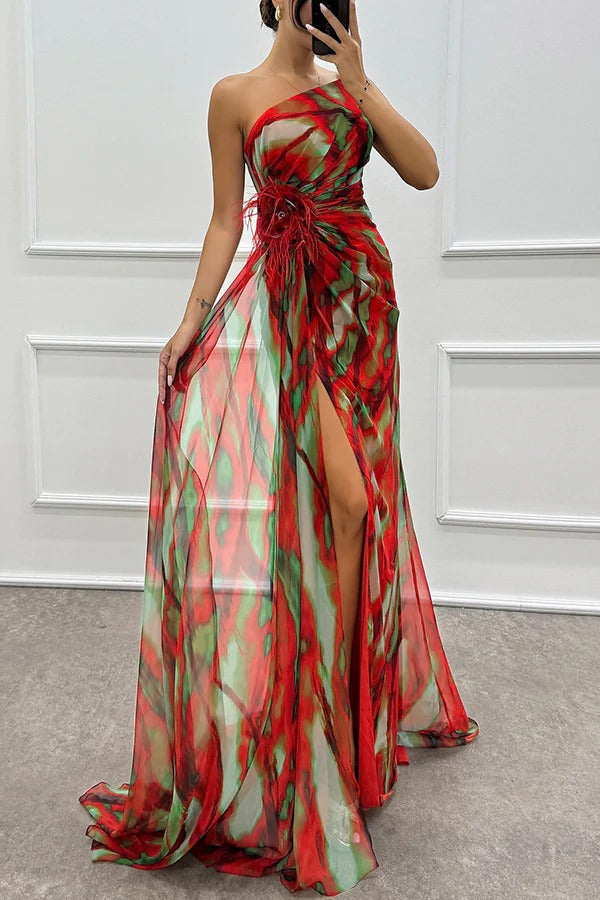 Elena | Robe Maxi Vibrante