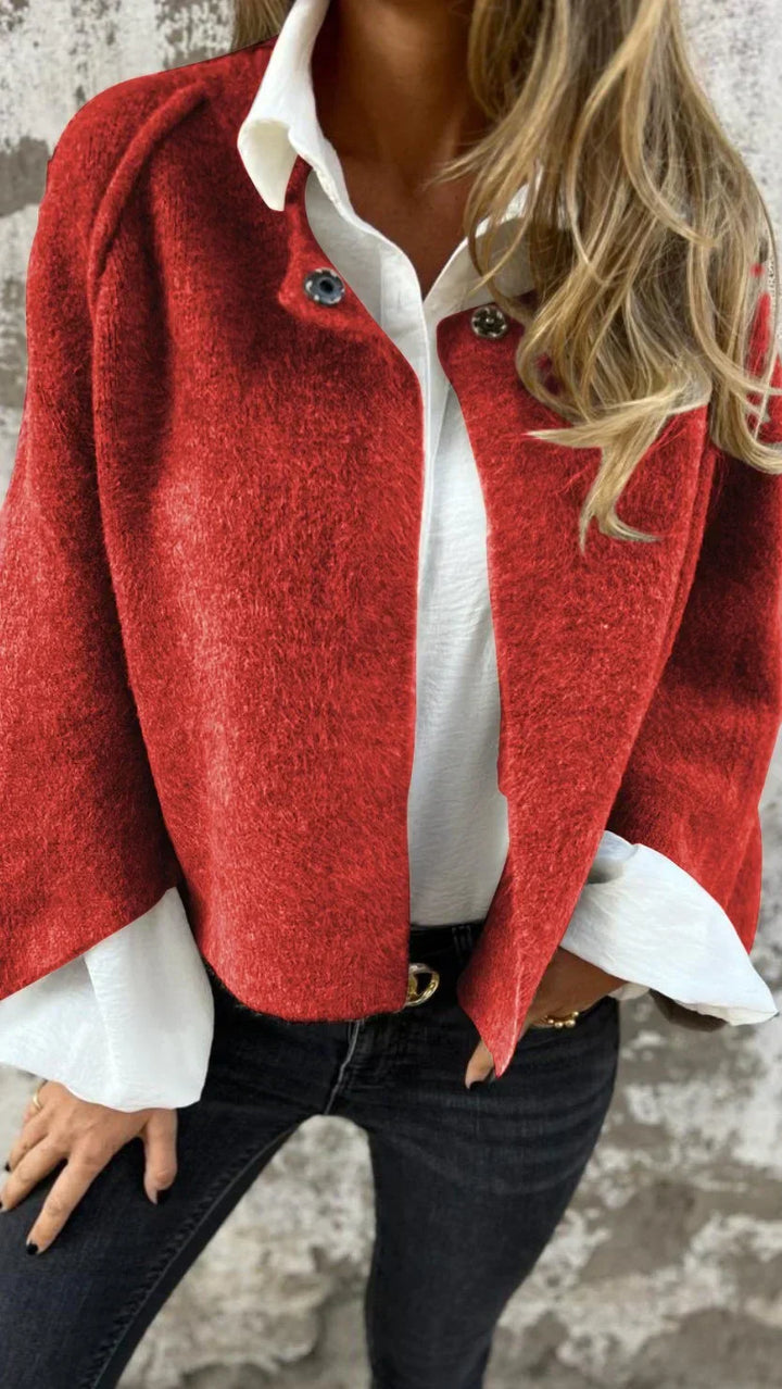 Amelia | Manteau intemporel à col rond