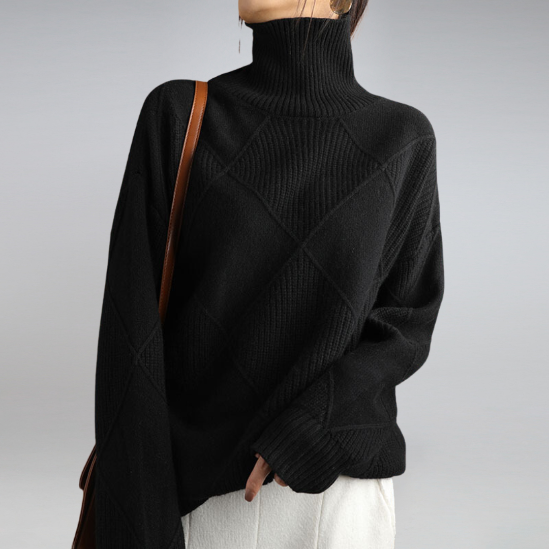 Chloe - Pull-over en maille d'hiver douillette