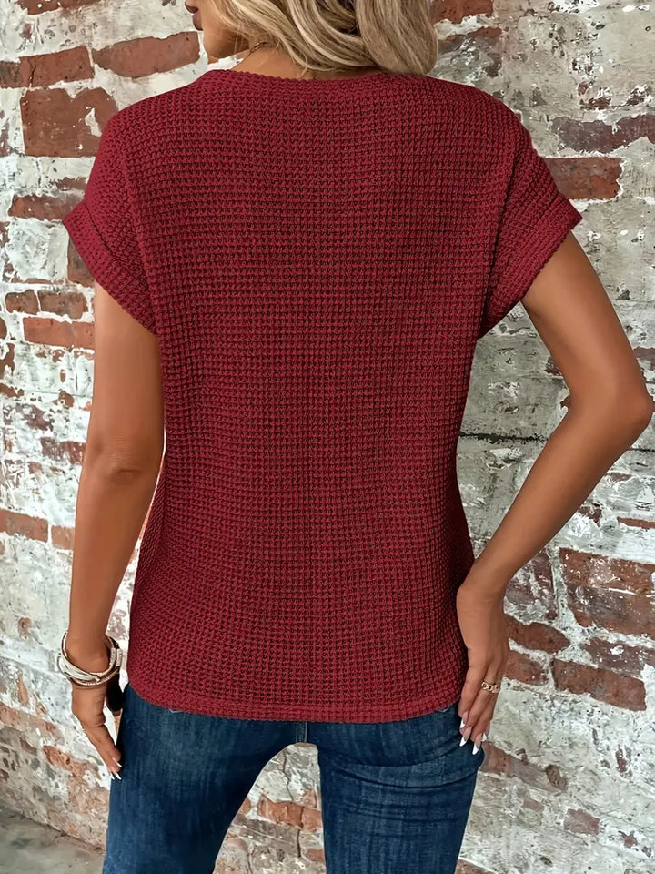 Gretel - T-shirt à coupe décontractée à manches courtes