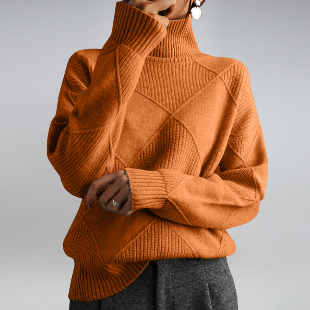 Chloe - Pull-over en maille d'hiver douillette