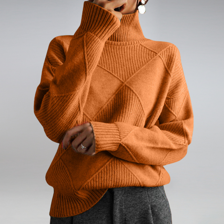 Chloe - Pull-over en maille d'hiver douillette
