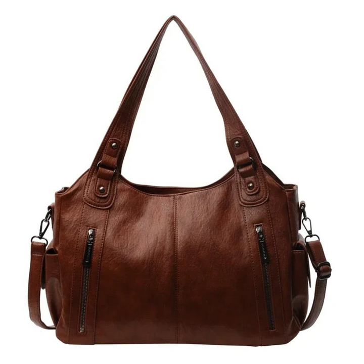 Uma - Sac à bandoulière grande capacité à double fermeture éclair