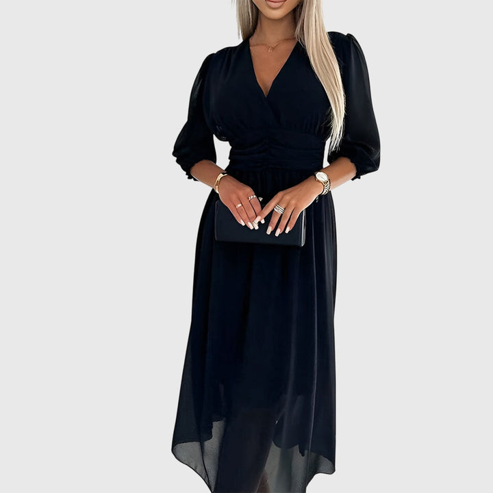 Chloe™ | Robe en Chiffon Soie Légère