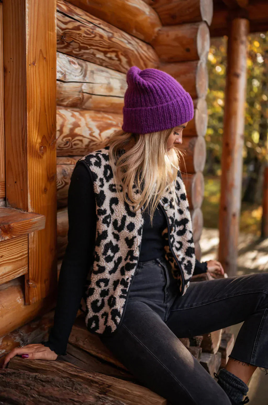 ASTRID™ | Leopard Print Vest